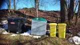 Sběrná místa na  separovaný odpad v obci Řemíčovská Lhotka