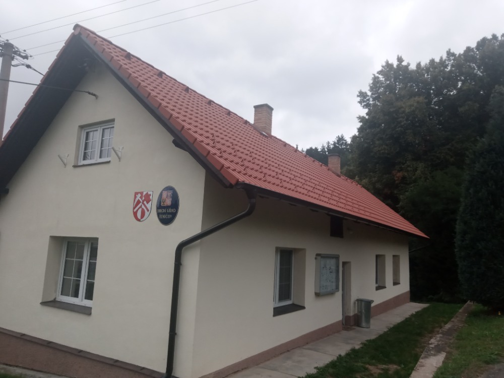 Realizace akce s názvem "Oprava střechy na OÚ Řemíčov" z dotačního programu s názvem Program obnovy venkova Jihočeského kraje v roce 2023
